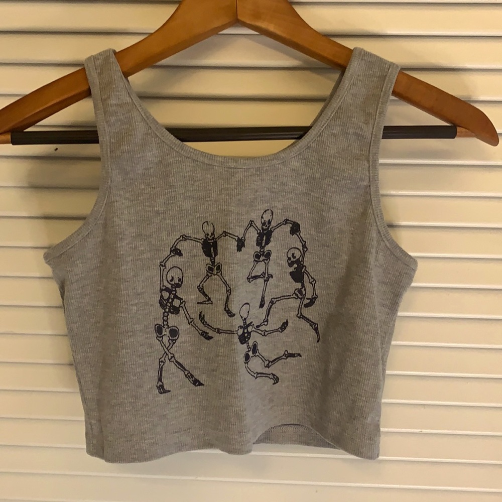 Skeletons Dancing Tank